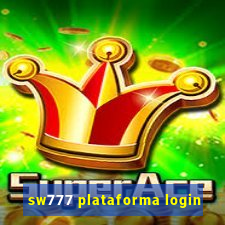 sw777 plataforma login